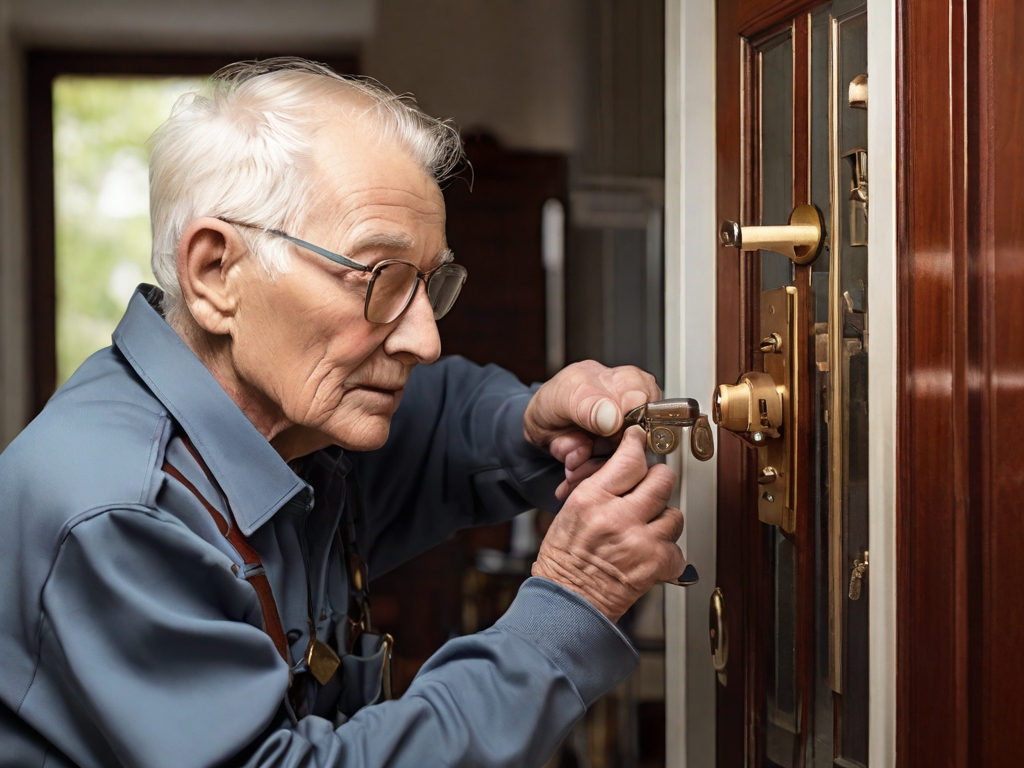 Elderly individuals seek comfort in the knowledge that they are safe in their own living spaces . Our need for security and ease of access within our homes becomes important.
