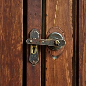 Scratches and Abrasions Around the Lock
